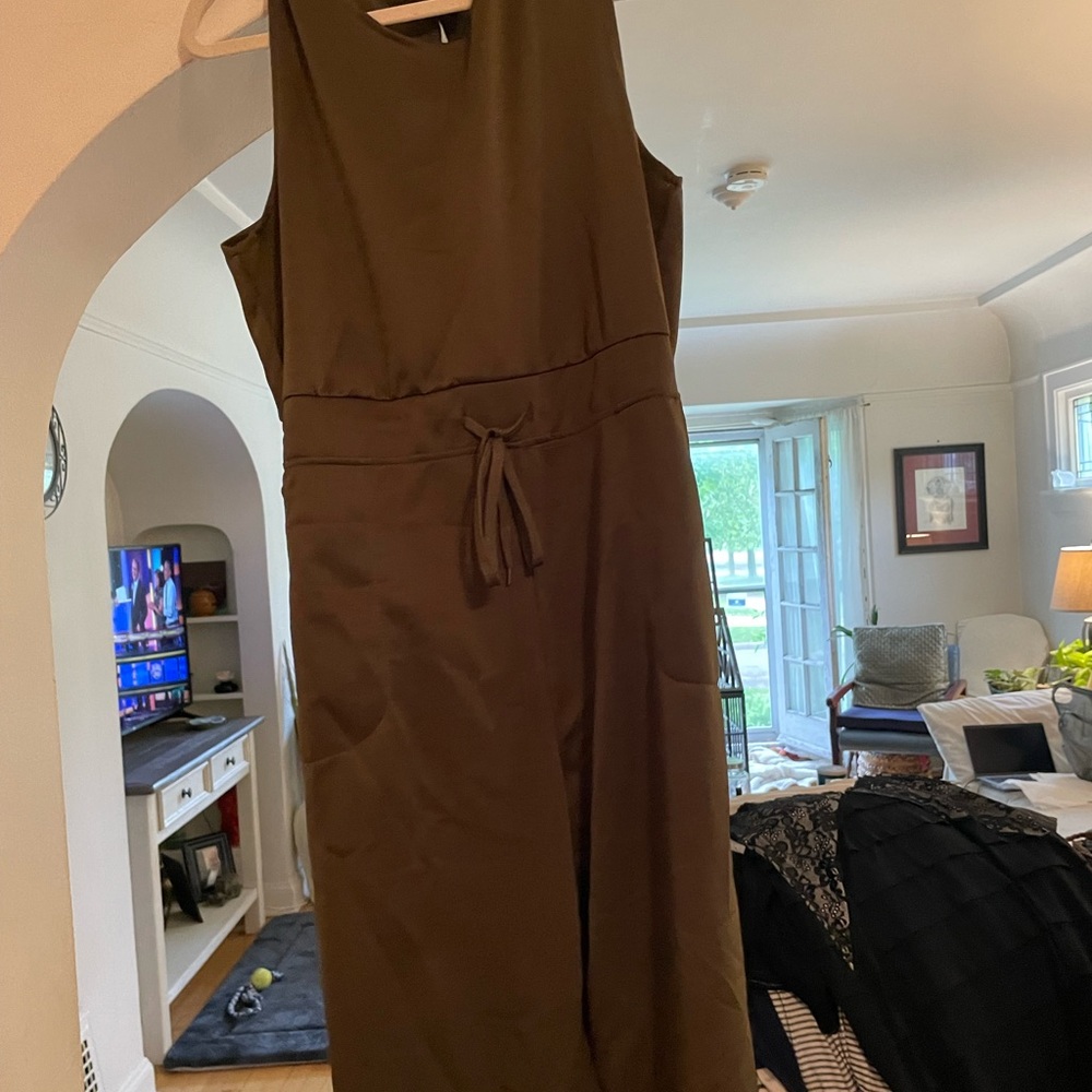 As seen on Oprahs’s favorite things- one piece olive or black pantsuits